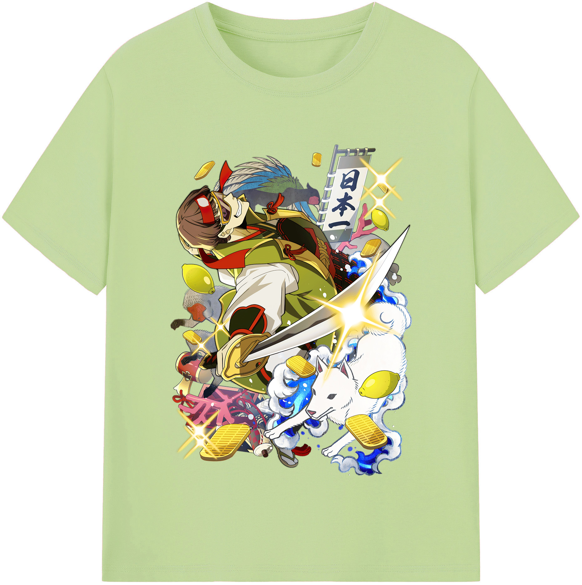（画像用） 文豪ストレイドッグス Bungo Stray Dogs 綿100％半袖Tシャツ（フロントプリント）